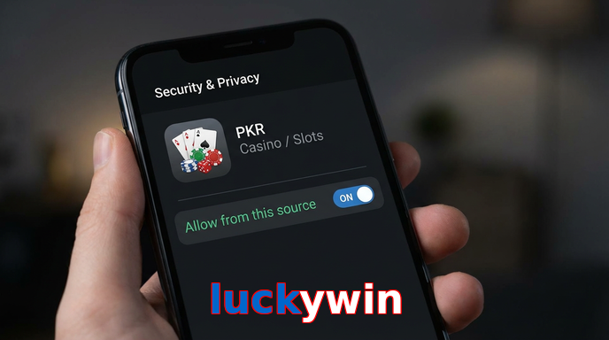 Game list for Luckywin apk section
