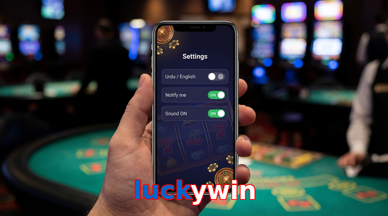 Game list for Luckywin app section