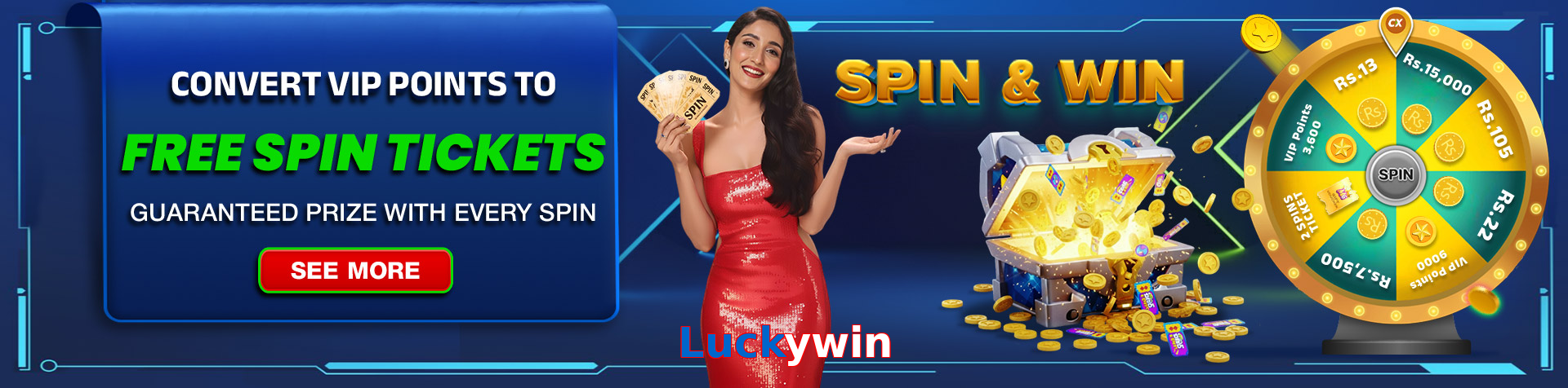 Main screen of Luckywin pk page for PK players
