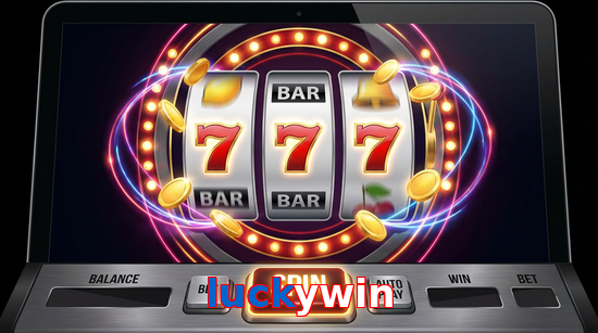 Main screen of Luckywin slots page for PK players